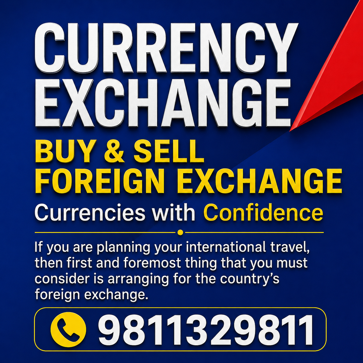 Foreign Exchange Noida Dial 9811329811